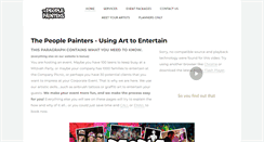 Desktop Screenshot of peoplepainters.com